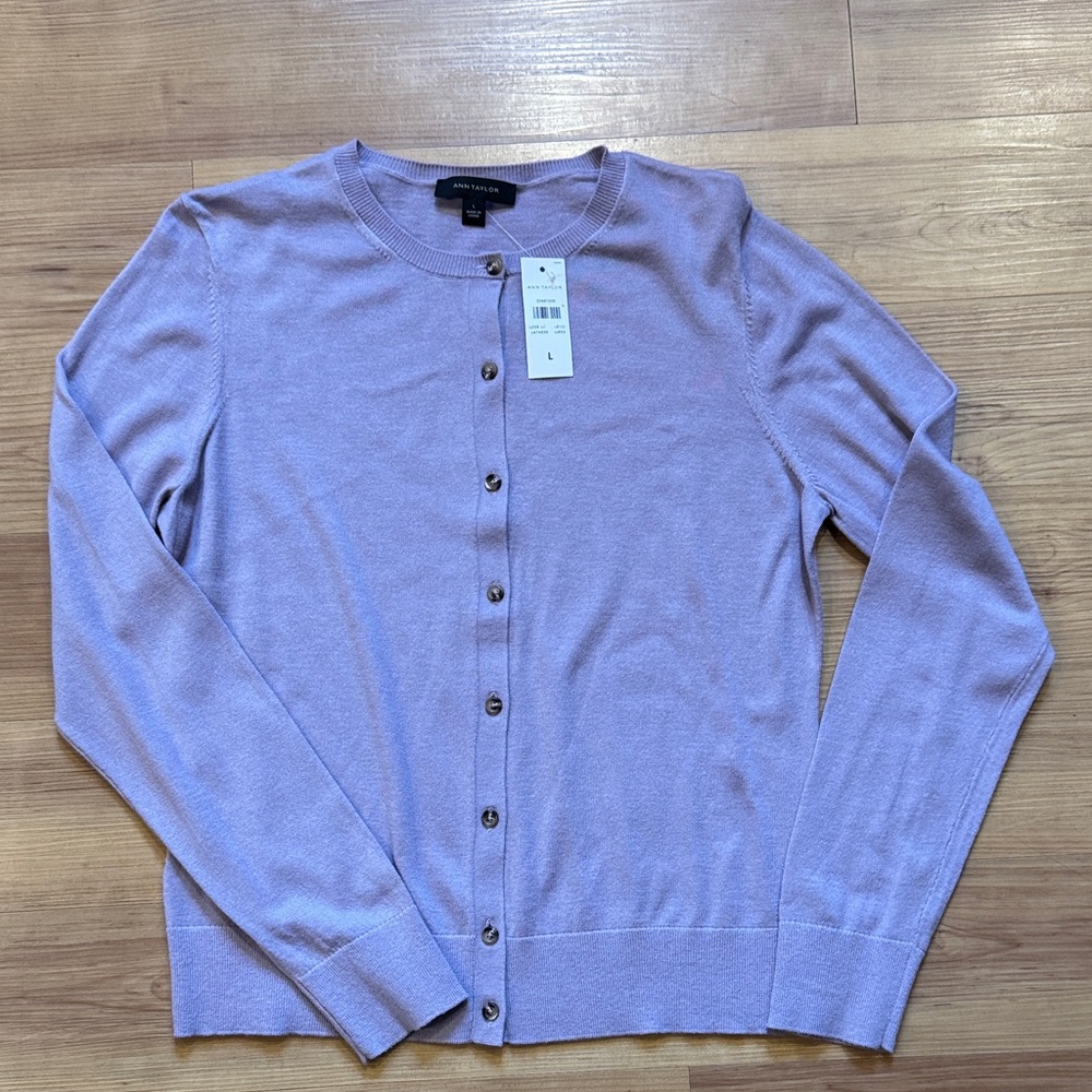Ann Taylor Women's Lavender Sweater